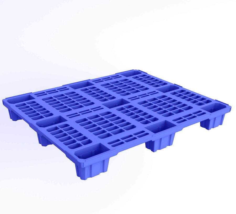 Export plastic pallet NP2-9L - 120x100cm