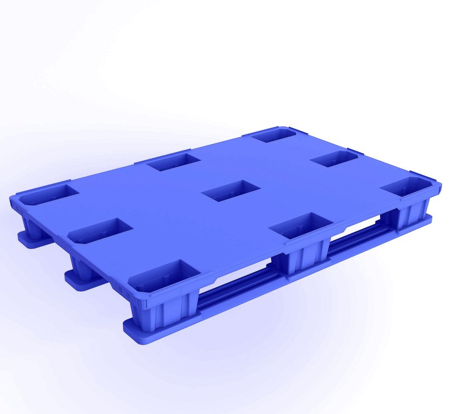 Експортен пластмасов палет NP3-3R - 120x100cm